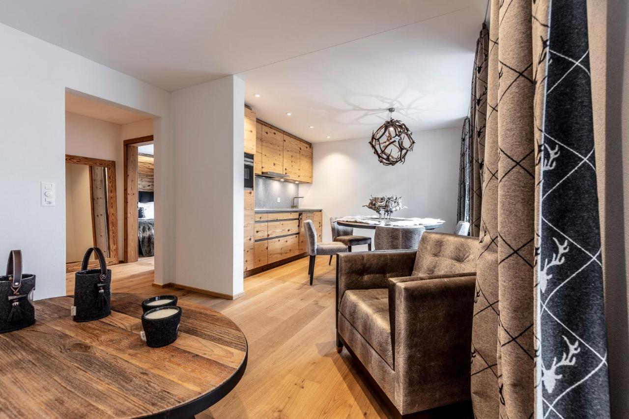 Unique Alpic Style Apartment In The Heart Of 다보스 외부 사진