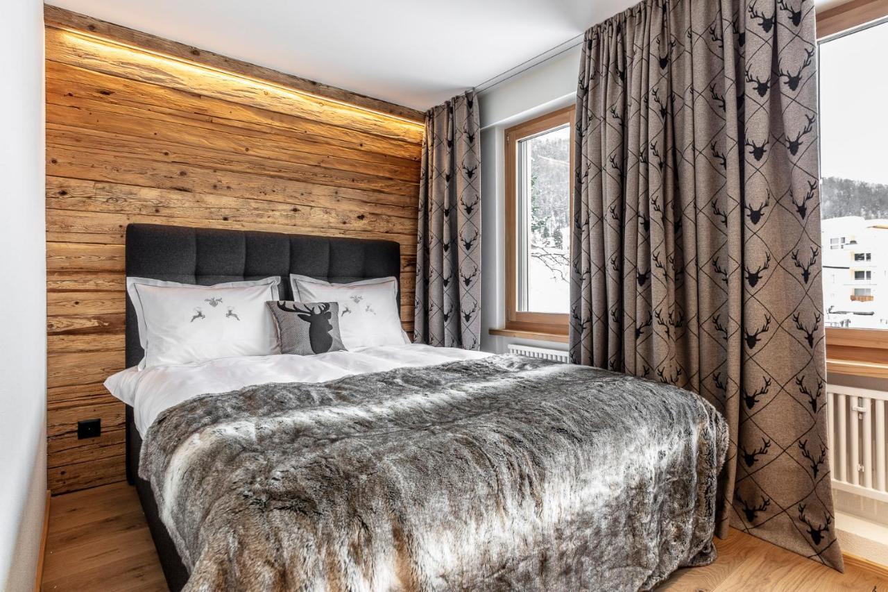 Unique Alpic Style Apartment In The Heart Of 다보스 외부 사진